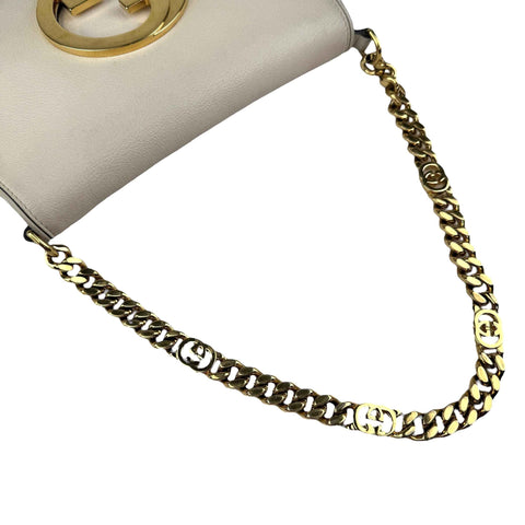GUCCI Blondie Leather Shoulder Bag