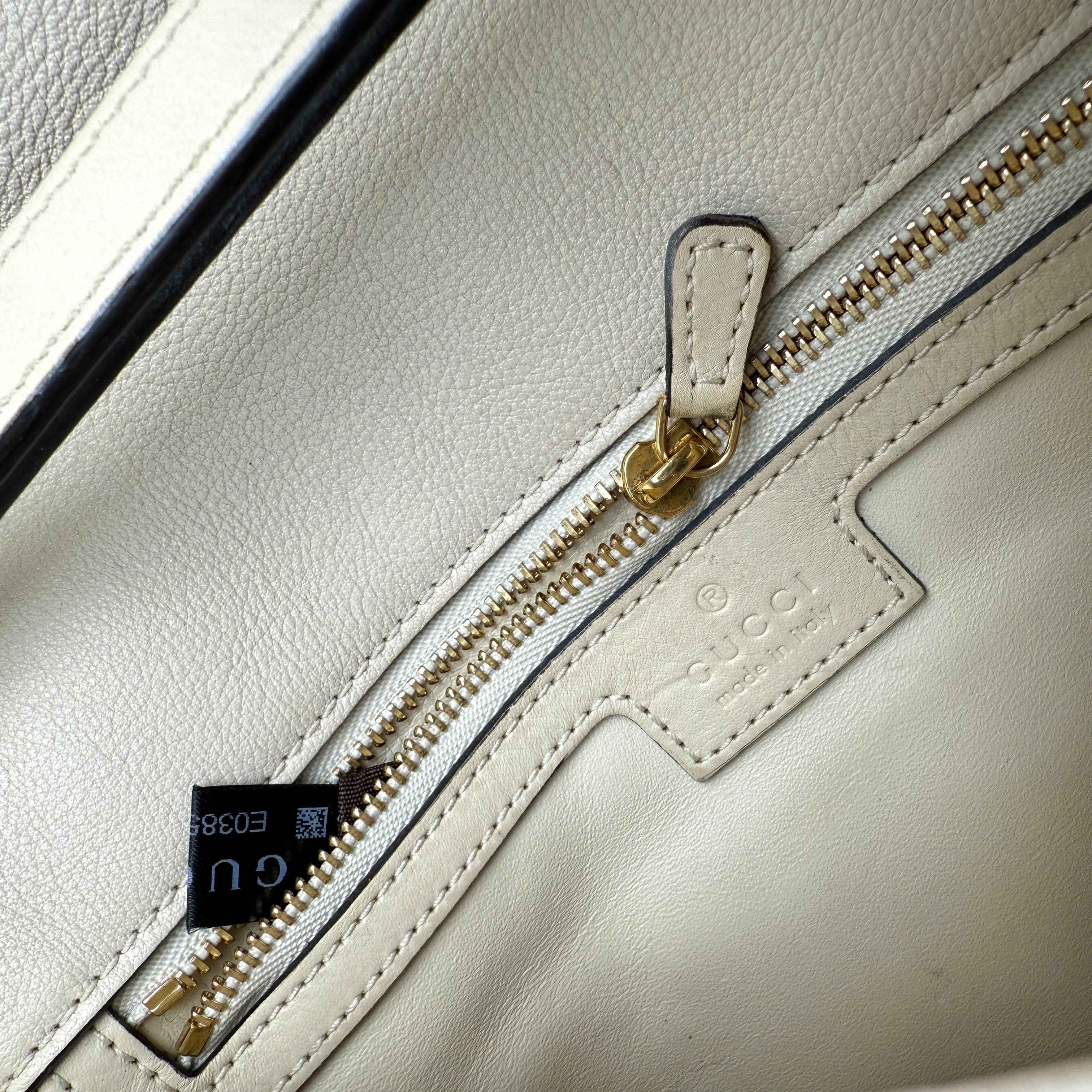 GUCCI Blondie Leather Shoulder Bag