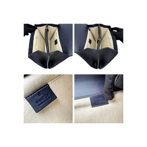 Gucci Blue/Green/Red Leather Dionysus Medium Top Handle Bag