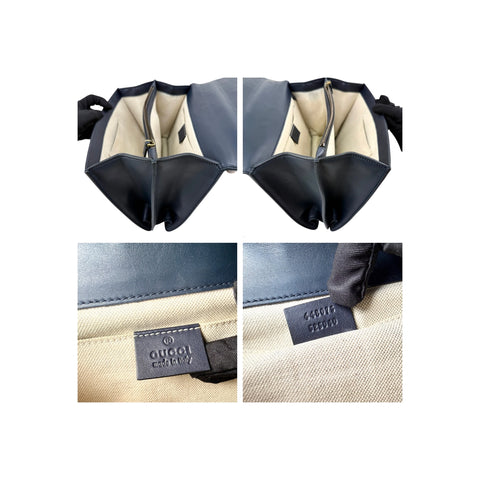Gucci Blue/Green/Red Leather Dionysus Medium Top Handle Bag