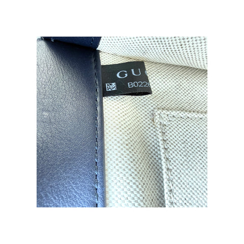 Gucci Blue/Green/Red Leather Dionysus Medium Top Handle Bag