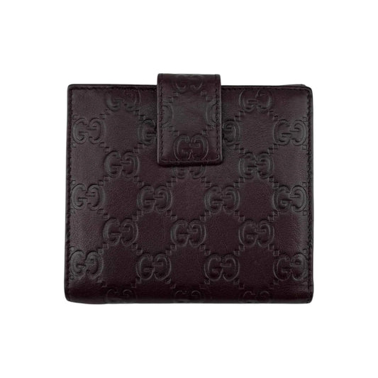 Gucci Brown Guccissima Leather Princy Compact Wallet