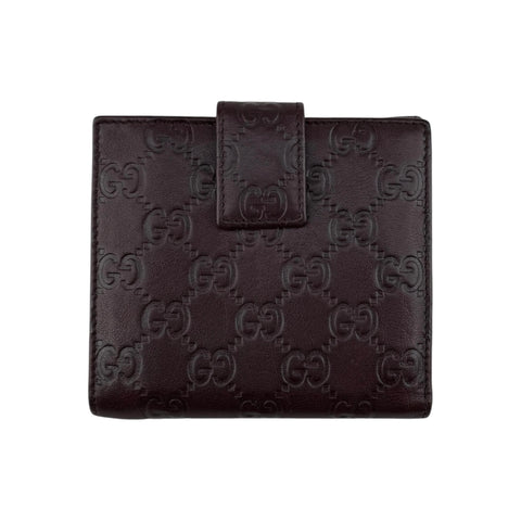 Gucci Brown Guccissima Leather Princy Compact Wallet