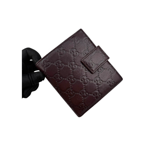 Gucci Brown Guccissima Leather Princy Compact Wallet
