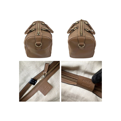 Gucci Brown Leather Medium Joy Boston Bag