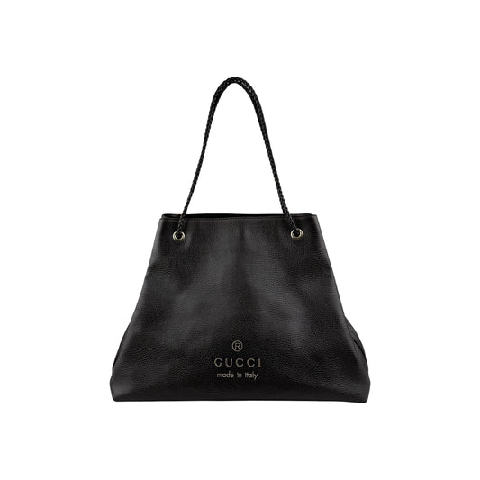 Gucci Calfskin Large Gifford Braided Handle Tote