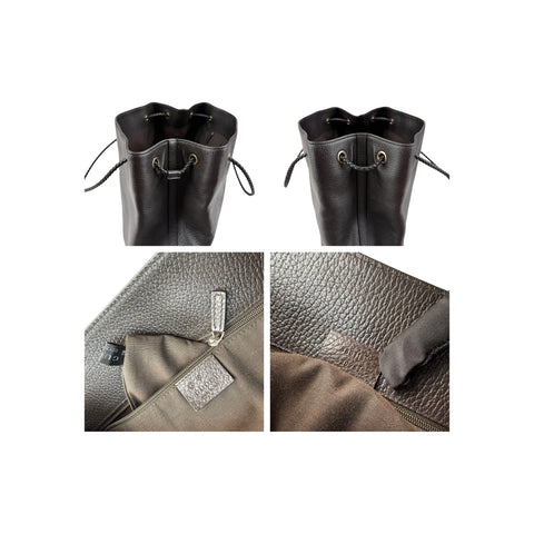 Gucci Calfskin Large Gifford Braided Handle Tote