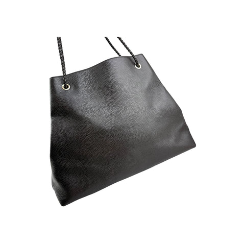 Gucci Calfskin Large Gifford Braided Handle Tote