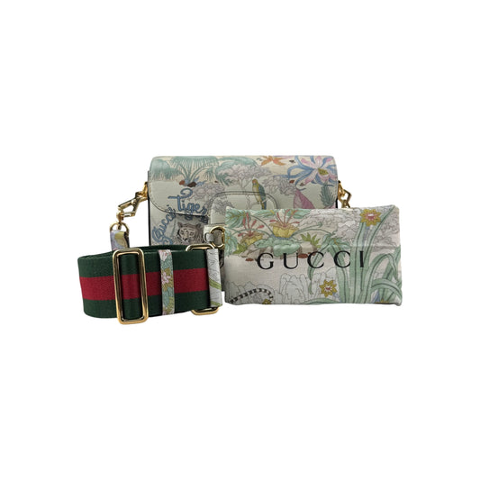 Gucci Calfskin Tiger Savanah Horsebit 1955 Shoulder Bag