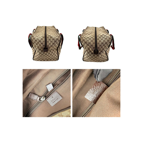 Gucci Canvas Web Travel Bag