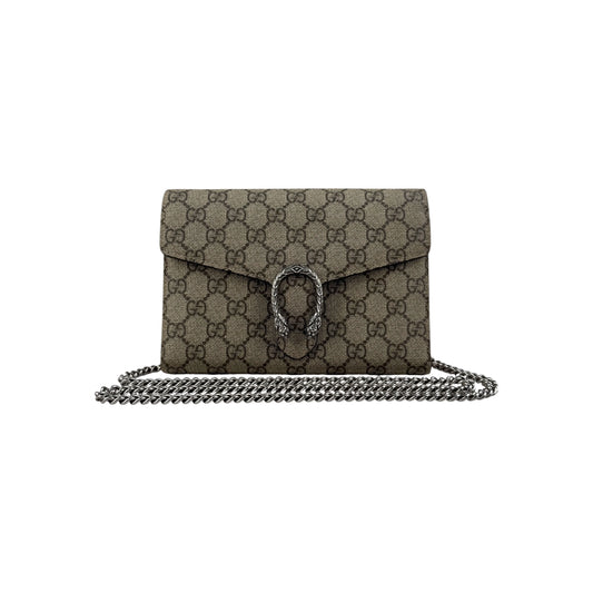 Gucci Dionysus GG Supreme Chain Wallet