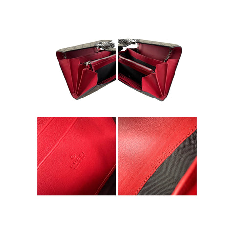 Gucci Dionysus GG Supreme Chain Wallet