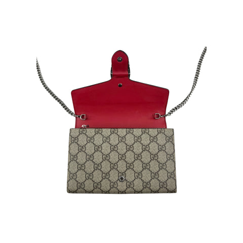 Gucci Dionysus GG Supreme Chain Wallet