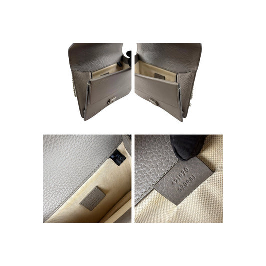 Gucci Dionysus Mini Leather crossbody bag