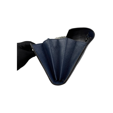 Gucci Dionysus Navy Leather Chain Shoulder Bag