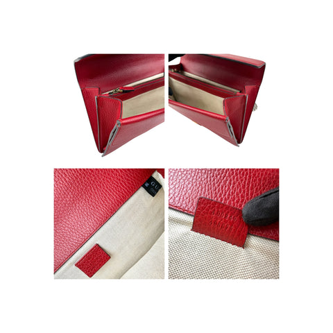 Gucci Dionysus Shoulder Bag Hibiscus Red