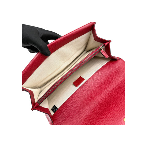 Gucci Dionysus Shoulder Bag Hibiscus Red