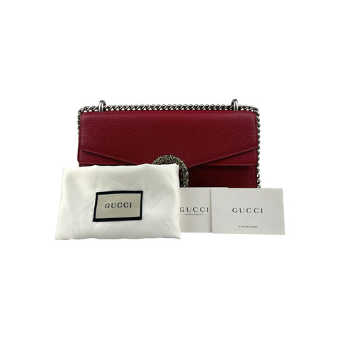 Gucci Dionysus Shoulder Bag Hibiscus Red