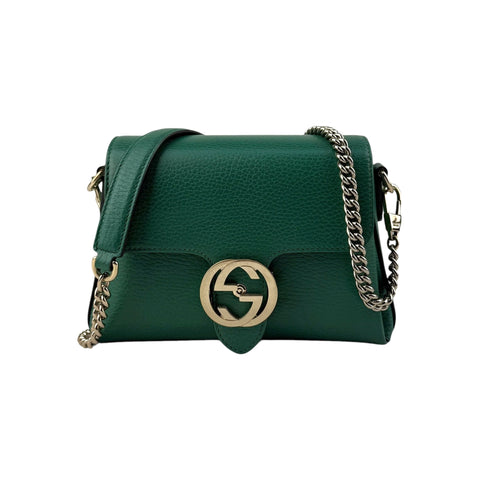 Gucci Dollar Calfskin Interlocking G Crossbody