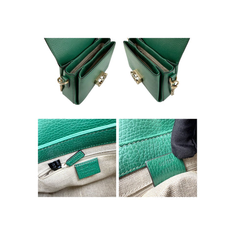 Gucci Dollar Calfskin Interlocking G Crossbody