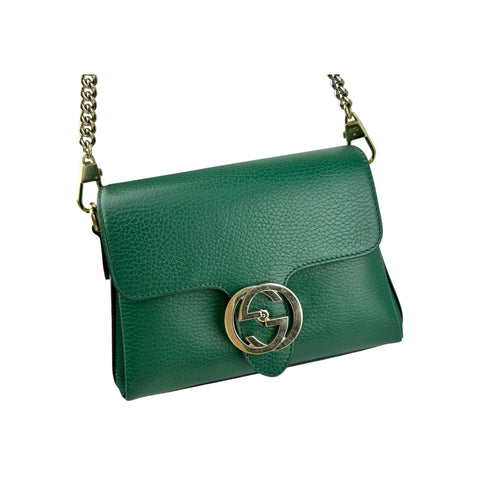 Gucci Dollar Calfskin Interlocking G Crossbody