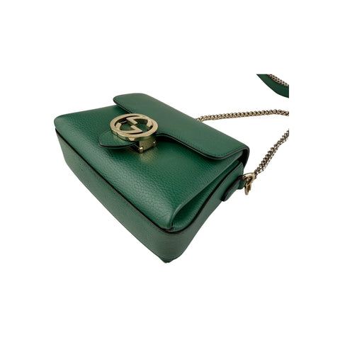 Gucci Dollar Calfskin Interlocking G Crossbody