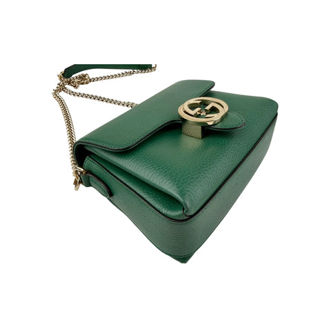 Gucci Dollar Calfskin Interlocking G Crossbody