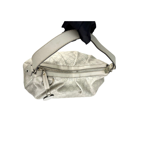 Gucci Ecru Guccissima Leather Sukey Shoulder Bag