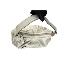 Gucci Ecru Guccissima Leather Sukey Shoulder Bag front view