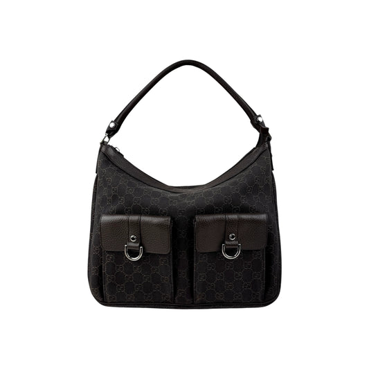 Gucci GG Canvas Abbey Shoulder Bag