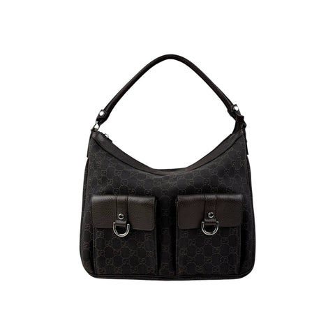 Gucci GG Canvas Abbey Shoulder Bag
