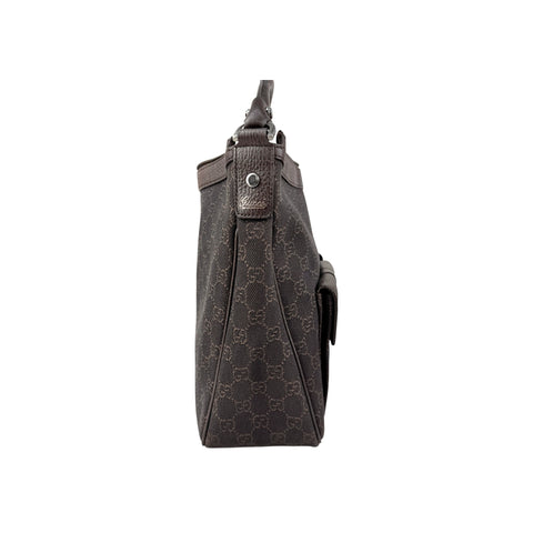 Gucci GG Canvas Abbey Shoulder Bag