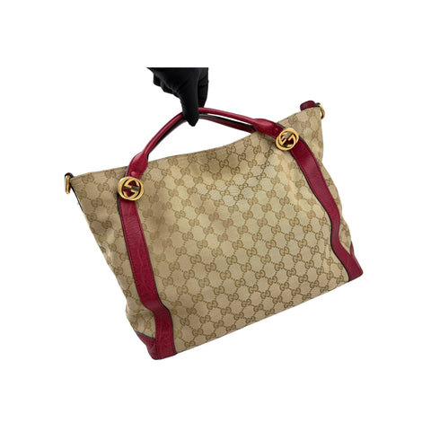 Gucci GG Canvas Miss GG Convertible Handle Bag
