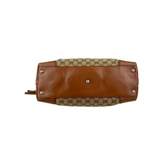 Gucci Brown GG Canvas Boston Shoulder Bag