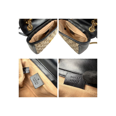 Gucci GG Marmont Small Canvas Shoulder Bag