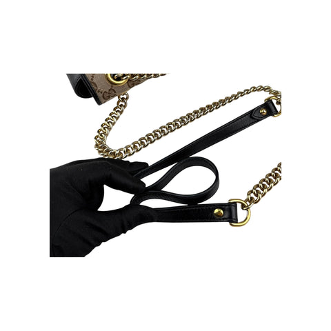 Gucci GG Marmont Small Canvas Shoulder Bag