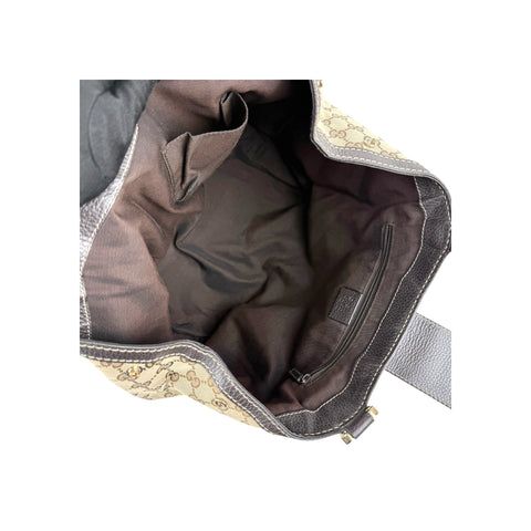 Gucci GG Monogram New Ladies Web Medium Tote