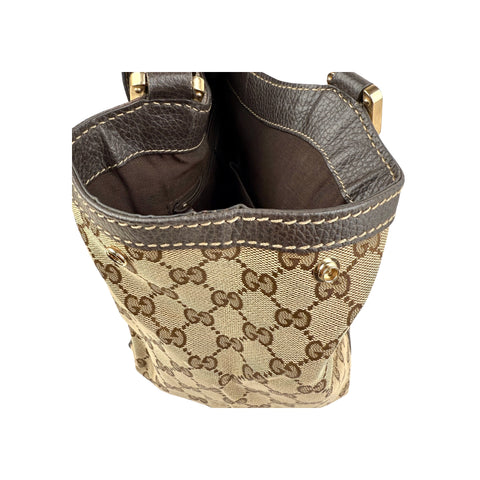 Gucci GG Monogram New Ladies Web Medium Tote