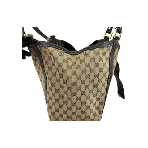 Gucci GG Monogram New Ladies Web Medium Tote