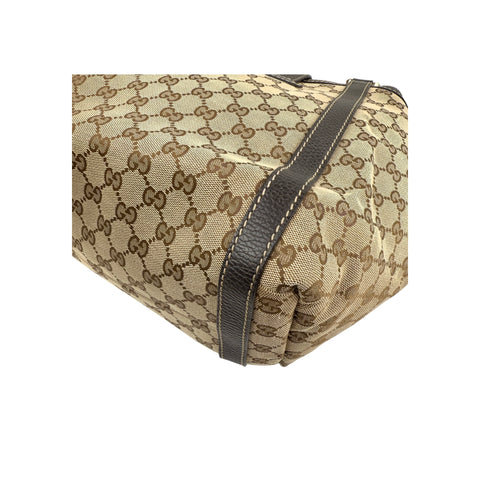 Gucci GG Monogram New Ladies Web Medium Tote