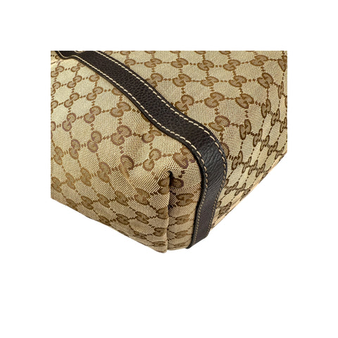 Gucci GG Monogram New Ladies Web Medium Tote