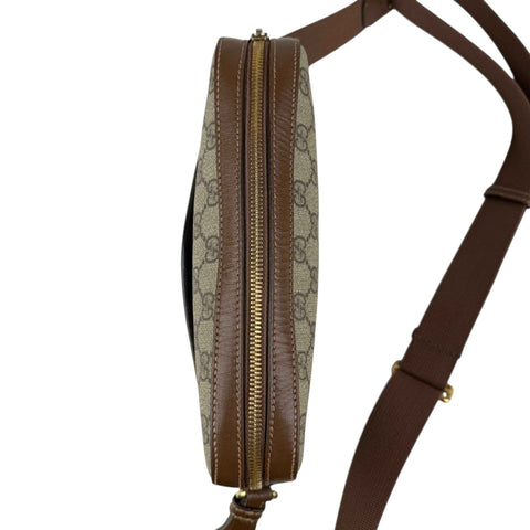Gucci GG Supreme Messenger Brown Bag