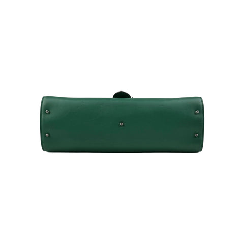 Gucci Green Interlocking G Leather Chain Shoulder Bag