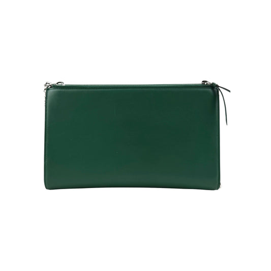 Gucci Green Interlocking G Leather Chain Shoulder Bag
