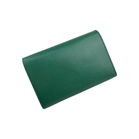 Gucci Green Leather Mini Dionysus Crystals Shoulder Bag