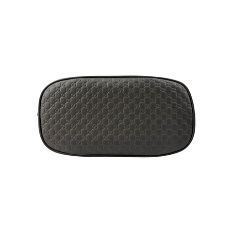 Gucci Grey Micro Guccissima Leather Mini Dome Crossbody Bag