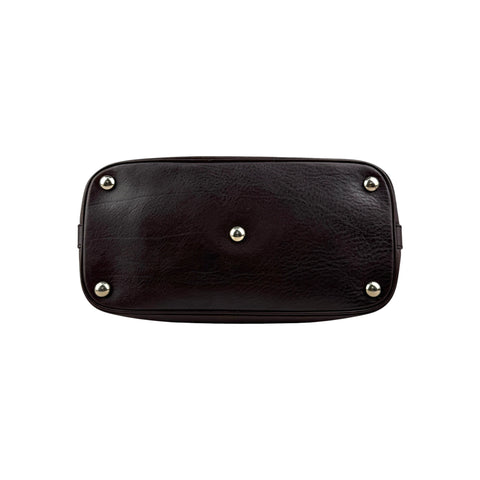 Gucci Medium GG Canvas Charm Dome Satchel