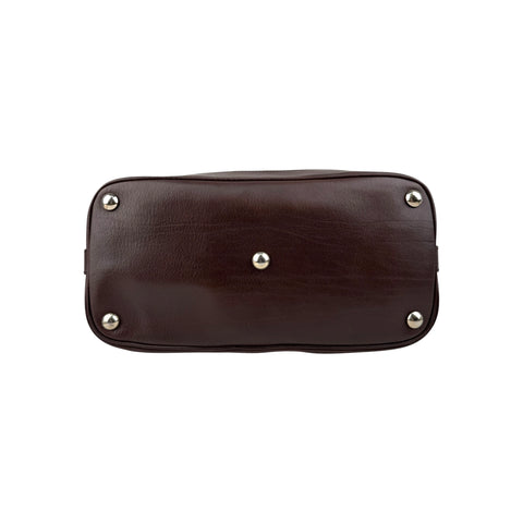 Gucci Medium GG Canvas Charm Dome Satchel