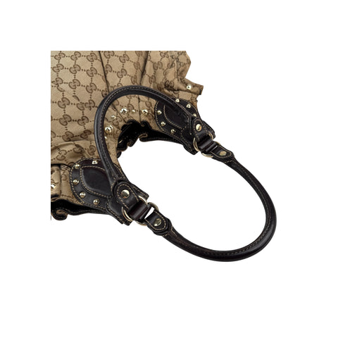 Gucci Monogram Pelham Hobo Shoulder Bag