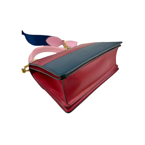 Gucci Queen Margaret Multicolor Leather Top Handle Bag